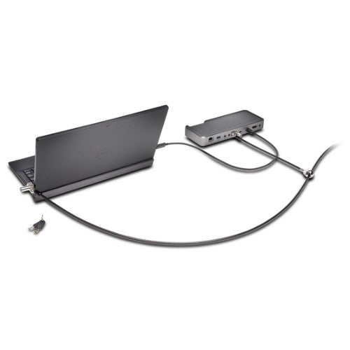 Kensington N17 Keyed Dual Head Laptop Lock for Wedge-Shaped Slots — Like Keyed