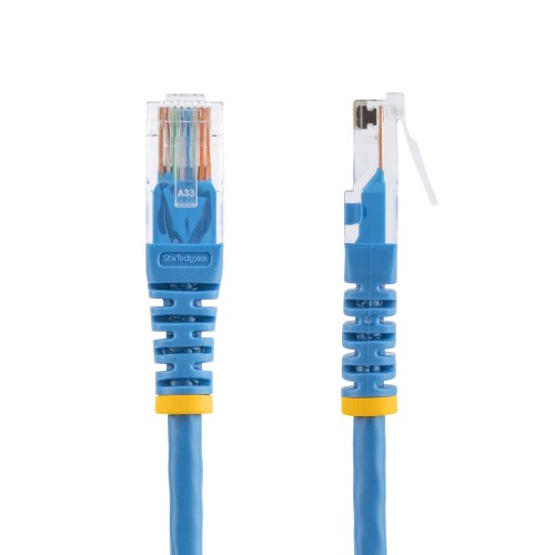 StarTech.com Cat5e Patch Cable with Molded RJ45 Connectors - 7 ft. - Blue
