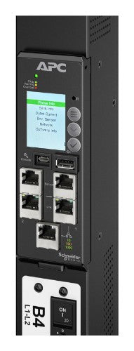 APC NetShelter Rack PDU Advanced Gen 2, Switched Metered Outlet, 7.4kW, 1Phase, 230V, 32A, 332P6, 40 Outlet