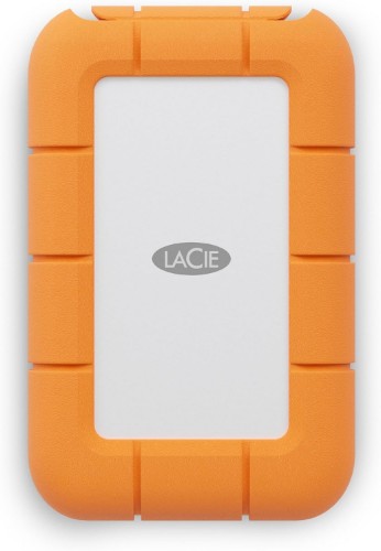 LaCie STMF4000400 external solid state drive 4 TB USB Type-C USB 3.2 Gen 2x2 Grey, Orange