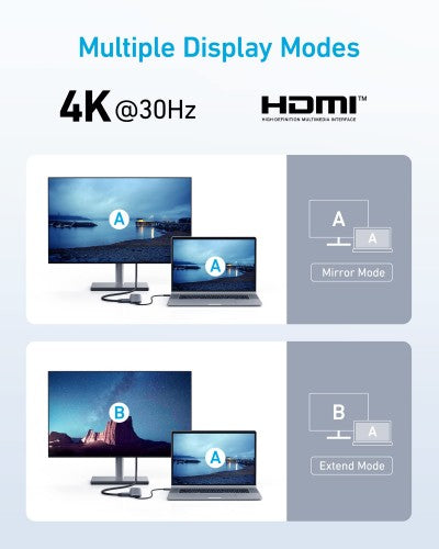 Anker 332 Wired USB 3.2 Gen 1 (3.1 Gen 1) Type-C Black