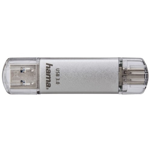 Hama C-Laeta USB flash drive 16 GB USB Type-A / USB Type-C 3.2 Gen 1 (3.1 Gen 1) Silver