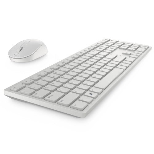 DELL Pro Keyboard and Mouse - KM5221W - US International (QWERTY) - White