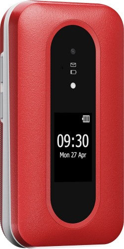 Doro Leva L30 7.11 cm (2.8") 142.7 g Red, White Feature phone