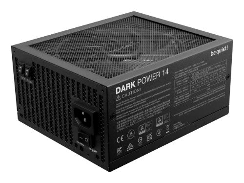 be quiet! Dark Power 14 1000 W - 80 Plus Titanium power supply unit 20+4 pin ATX ATX Black