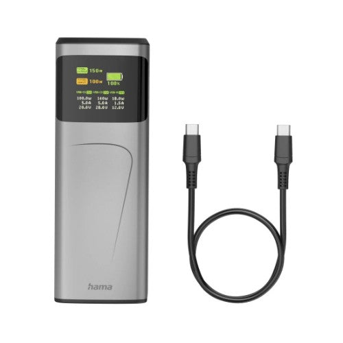Hama High Power Lithium-Ion (Li-Ion) 24000 mAh Grey