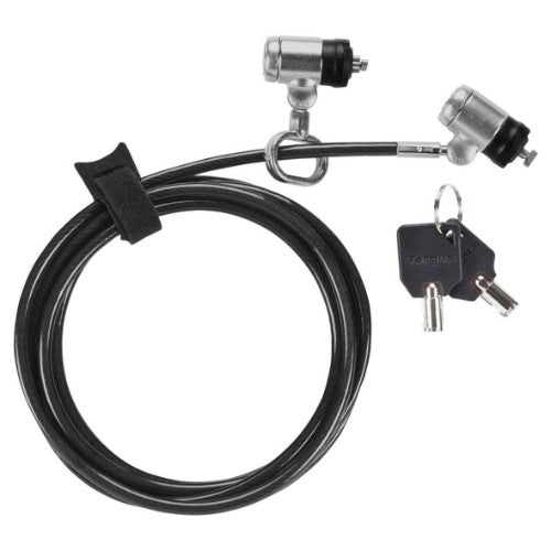 Targus DEFCON P2MKL cable lock Grey 1.8 m