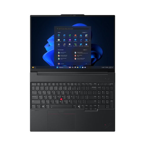 Lenovo ThinkPad E16 Gen 3 (AMD) Copilot+ PC AMD Ryzen™ 5 220 Laptop 40.6 cm (16") WUXGA 16 GB DDR5-SDRAM 512 GB SSD Wi-Fi 6E (802.11ax) Windows 11 Pro UK English Black