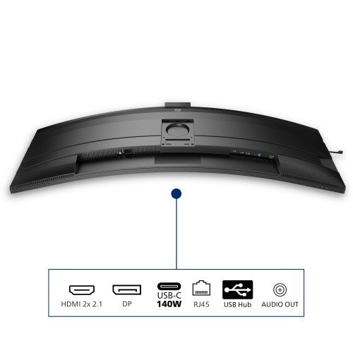Philips 5000 series 49B2U5900CH/00 computer monitor 124 cm (48.8") 5120 x 1440 pixels Dual QHD LCD Black