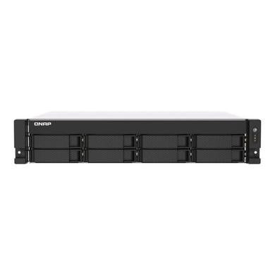 QNAP TS-873AeU-RP NAS Rack (2U) Ryzen Embedded V1500B 4 GB DDR4 0 TB QuTS hero Black