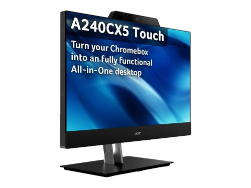 Acer Chromebase Add-In-one A240CX5 Chromebox 23.8", Full HD (1920x1080), Intel Core i5-1235U, 8GB RAM, Touchscreen, ChromeOS