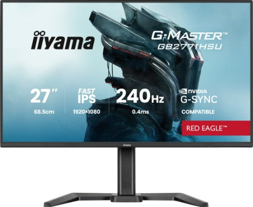 iiyama G-MASTER GB2771HSU-B1 computer monitor 68.6 cm (27") 1920 x 1080 pixels Full HD Black