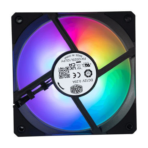 Cooler Master Mobius 120P ARGB Computer case Fan Black