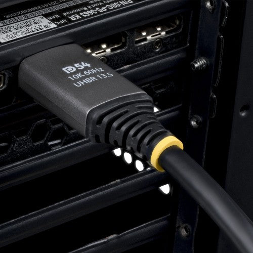 StarTech.com 1m DisplayPort 2.1 Cable, VESA Certified DP54 DisplayPort Cable, Uncompressed 8K 60Hz, 8K 144Hz/4K 240Hz w/DSC 1.2a, DP 2.1 Monitor Cord