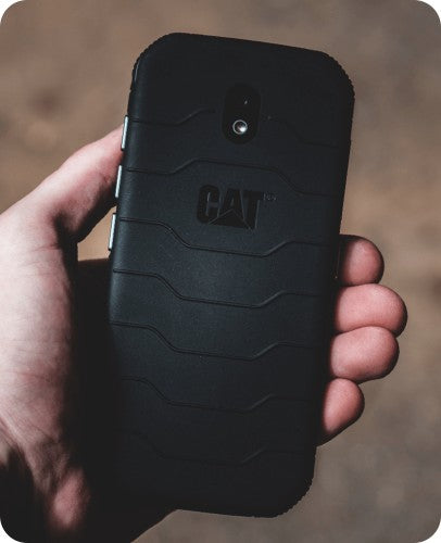 CAT S42 H+ 14 cm (5.5") Hybrid Dual SIM Android 10 4G Micro-USB 3 GB 32 GB 4200 mAh Black