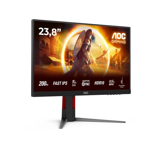 AOC G4 24G4HA computer monitor 60.5 cm (23.8") 1920 x 1080 pixels Full HD LED Black, Red