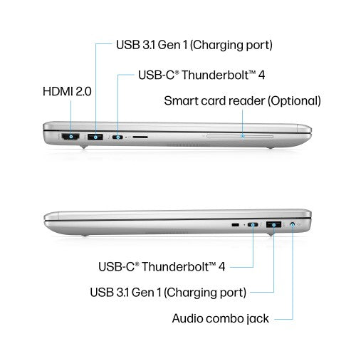 HP Chromebook Elite c640 G3 Enterprise Intel® Core™ i5 i5-1245U 35.6 cm (14") Full HD 8 GB LPDDR4x-SDRAM 256 GB SSD Wi-Fi 6 (802.11ax) ChromeOS Silver