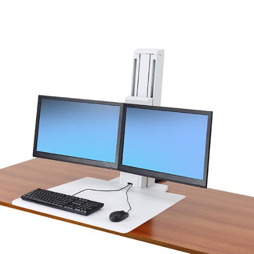 Ergotron WorkFit SR 61 cm (24") White Desk