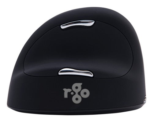 R-Go Tools Ergonomic mouse R-Go HE Break with break software, large (hand size ≥ 185 mm), left-handed, Bluetooth, black