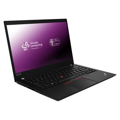Circular Computing Lenovo ThinkPad T14 Intel® Core™ i5 i5-10210U Laptop 35.6 cm (14") Full HD 16 GB DDR4-SDRAM 256 GB SSD Wi-Fi 6 (802.11ax) Windows 11 Pro UK English Black
