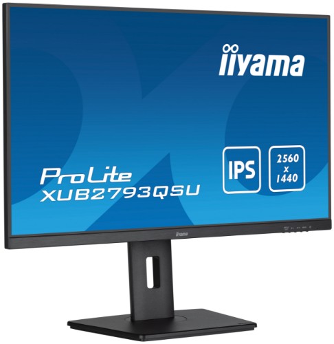 iiyama XUB2793QSU-B7 computer monitor 68.6 cm (27") 2560 x 1440 pixels Quad HD LED Black