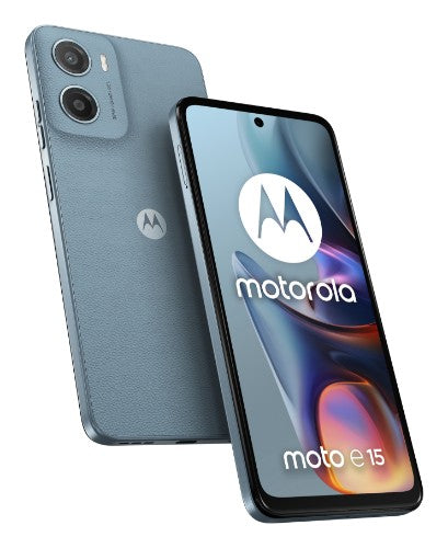 Motorola moto e15 16.9 cm (6.67") Dual SIM Android 14 Go edition 4G USB Type-C 2 GB 64 GB 5200 mAh Blue