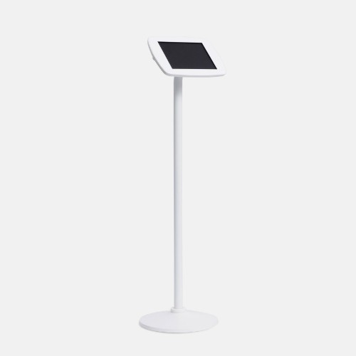 Bouncepad Original Floorstanding (inc USB Cable) | Covered Front Camera and Home Button | White | Samsung Galaxy Tab A9+ and A11+ 11-inch (2023 - 2025)