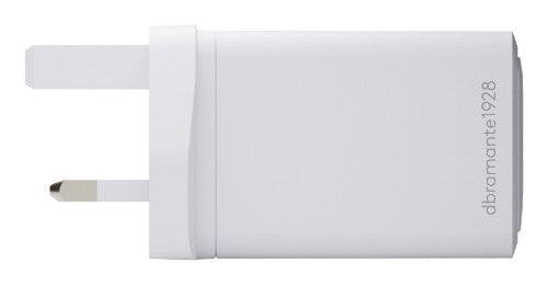 dbramante1928 IT - UK W. Charger - 2xUSB-C 70W + 1xUSB-A - WHT