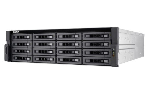 QNAP TS-EC1680U R2 NAS Rack (3U) Intel® Xeon® E3 V3 Family E3-1246V3 4 GB DDR3 QNAP Turbo System Aluminium, Black