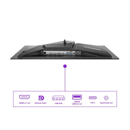 AOC G2 AG276UZD computer monitor 67.3 cm (26.5") 3840 x 2160 pixels 4K Ultra HD OLED Black