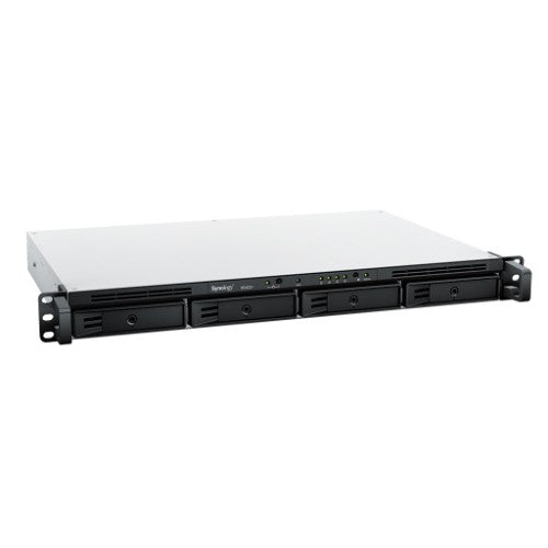 Synology RackStation RS422+ +4 x HAT3300 4TB NAS Rack (1U) Ryzen Embedded R1600 2 GB DDR4 16 TB HDD DiskStation Manager Black