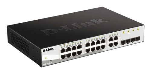D-Link 20-Port Gigabit Smart Managed Switch including 4 SFP ports