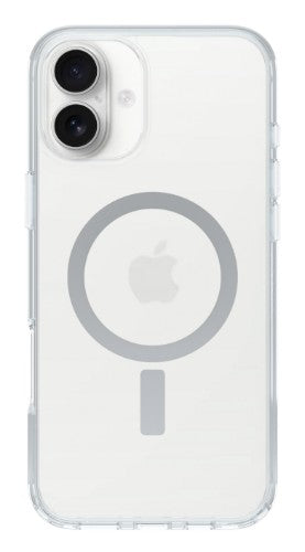 OtterBox Symmetry Series Clear for MagSafe for Apple iPhone 16 Plus, Transparent