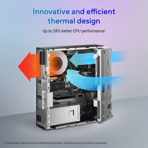 ASUS ExpertCenter P500 SFF P500SV-13420H3X Intel® Core™ i5 i5-13420H 16 GB DDR5-SDRAM 512 GB SSD Windows 11 Pro PC Grey