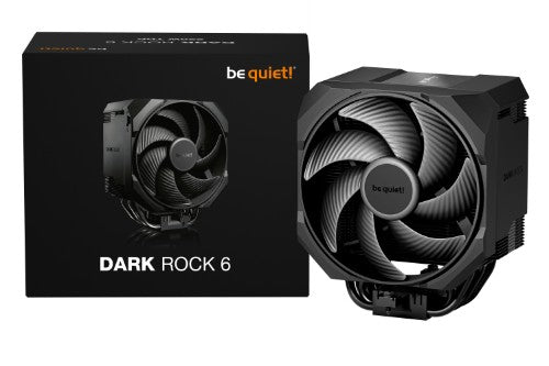 be quiet! Dark Rock 6 Chipset Air cooler 13.5 cm Black 1 pc(s)