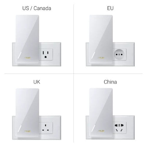 ASUS BE3600 Network repeater White