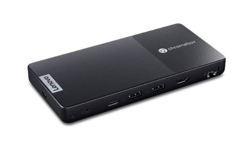 Lenovo Chromebox Micro Intel® Celeron® N N4500 8 GB LPDDR4x-SDRAM 32 GB eMMC ChromeOS Micro PC Mini PC Black