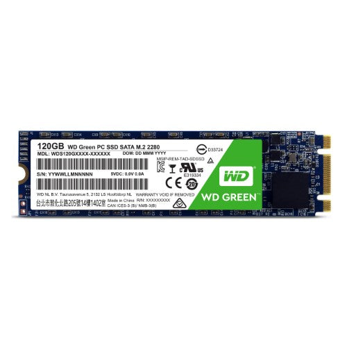 Western Digital Green M.2 120 GB Serial ATA III