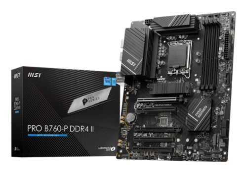 MSI PRO B760-P DDR4 II motherboard Intel B760 LGA 1700 ATX