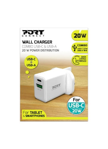 Port Designs 900069-UK mobile device charger White Indoor