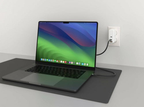 HYPER HyperJuice 240W Silicone USB-C to USB-C Cable (6ft/2m) - Black