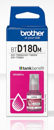Brother BT-D180M Ink bottle magenta, 5K pages ISO/IEC 19752 48.8ml for Brother DCP-T 580 DW