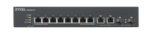 Zyxel GS2220-10 Managed L2 Gigabit Ethernet (10/100/1000) Black