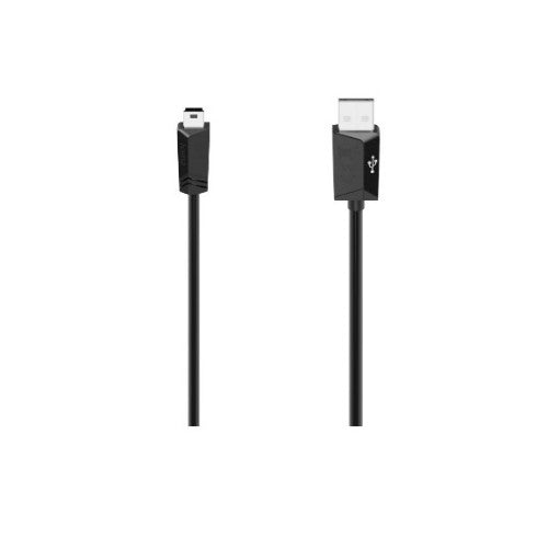 Hama 00074260 USB cable USB 2.0 1.5 m USB A Mini-USB B 0.48 Gbit/s Black
