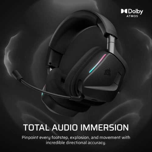 Corsair VOID v2 MAX WIRELESS Headset Head-band Gaming Bluetooth Black