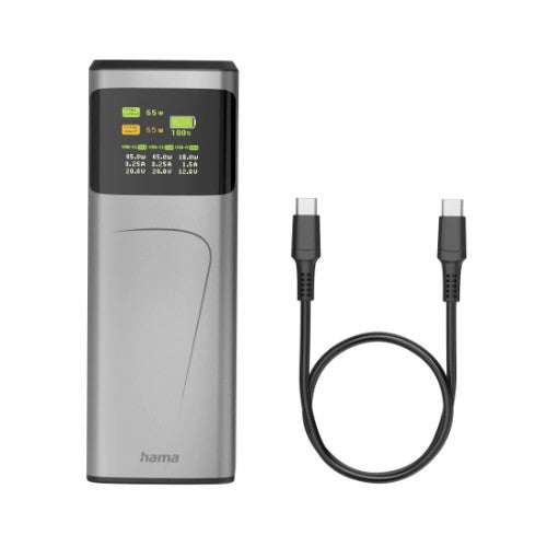 Hama High Power Lithium-Ion (Li-Ion) 20000 mAh Grey