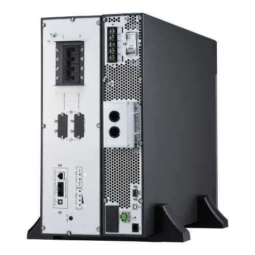 APC Easy UPS On-Line, 6kVA/6kW, Lithium-ion, Rack/Tower 5U, 230V, 1 Hard wire (1P+N+E) outlet, Intelligent Card Slot, Extended runtime, W/ rail kit