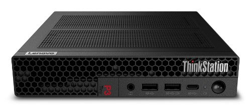 Lenovo ThinkStation P3 Tiny Intel® Core™ i7 i7-14700 32 GB DDR5-SDRAM 512 GB SSD NVIDIA RTX A400 Windows 11 Pro Mini PC Workstation Black