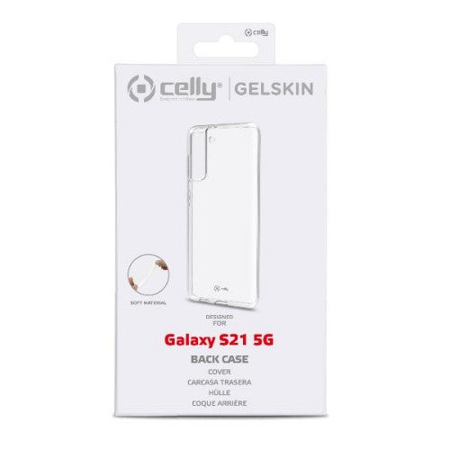 Celly GELSKIN993 mobile phone case 15.8 cm (6.2") Cover Transparent