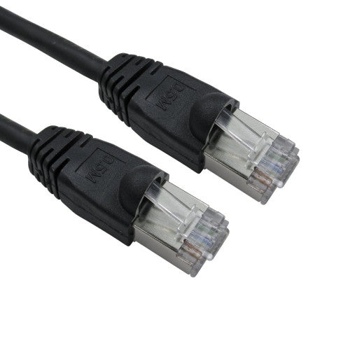 Cables Direct B6ST-700K networking cable Black 0.5 m Cat6 F/UTP (FTP)